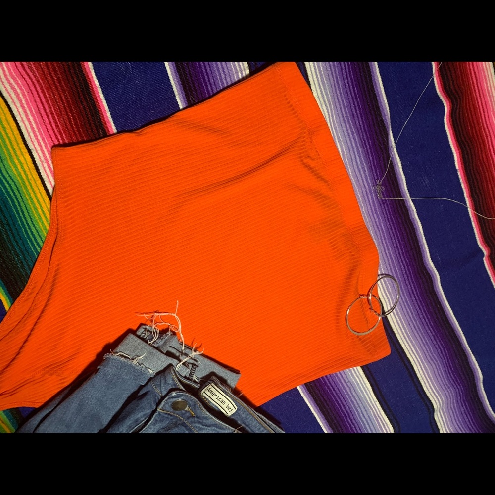 Orange Tube top